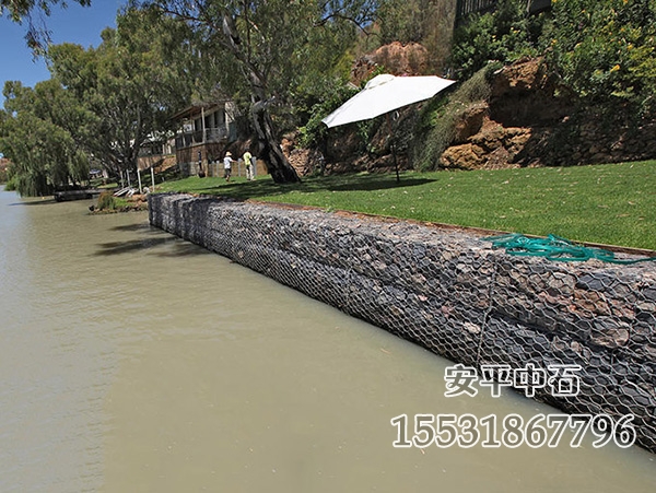 鉛絲籠護坡 鉛絲籠護坡